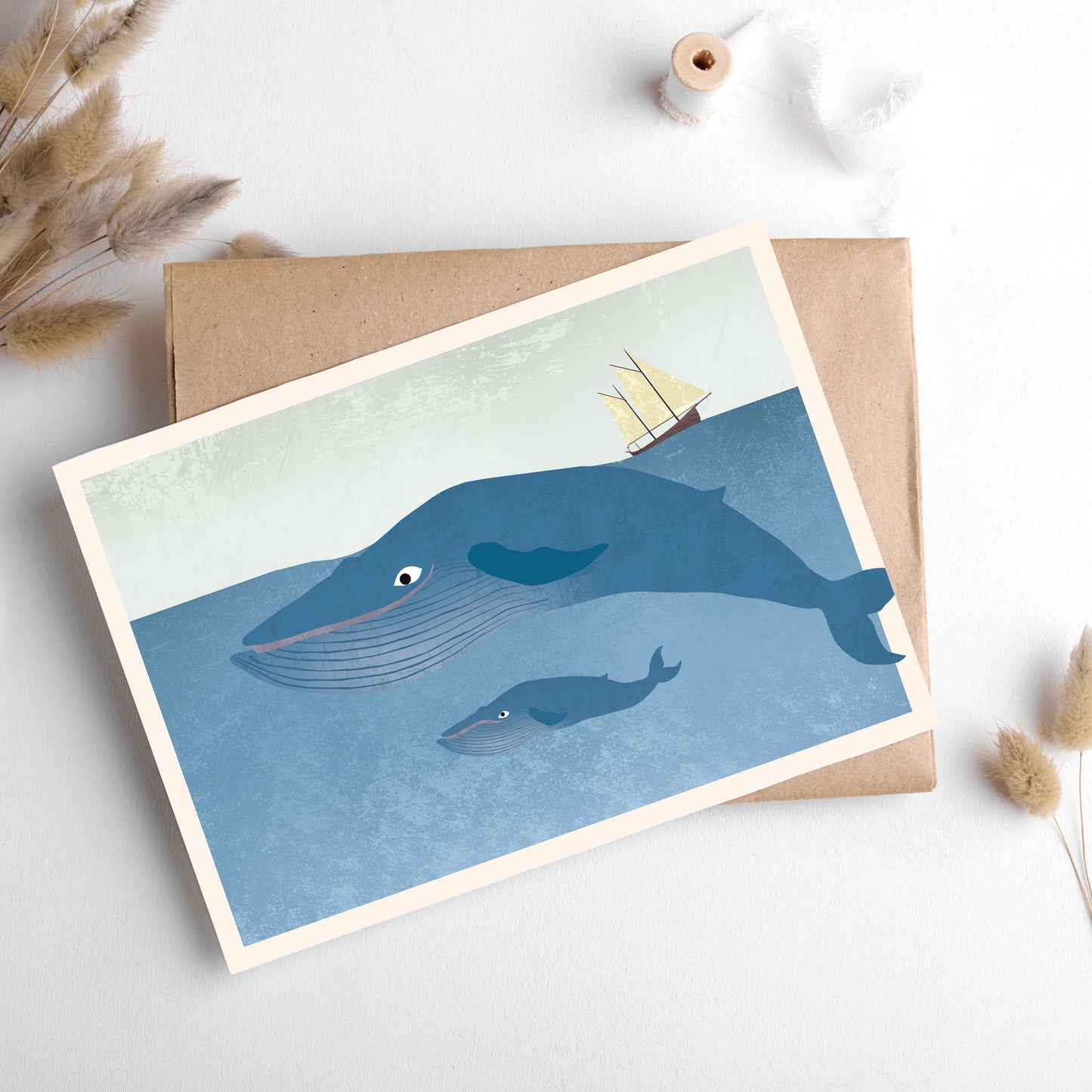 postkarte-blauwal