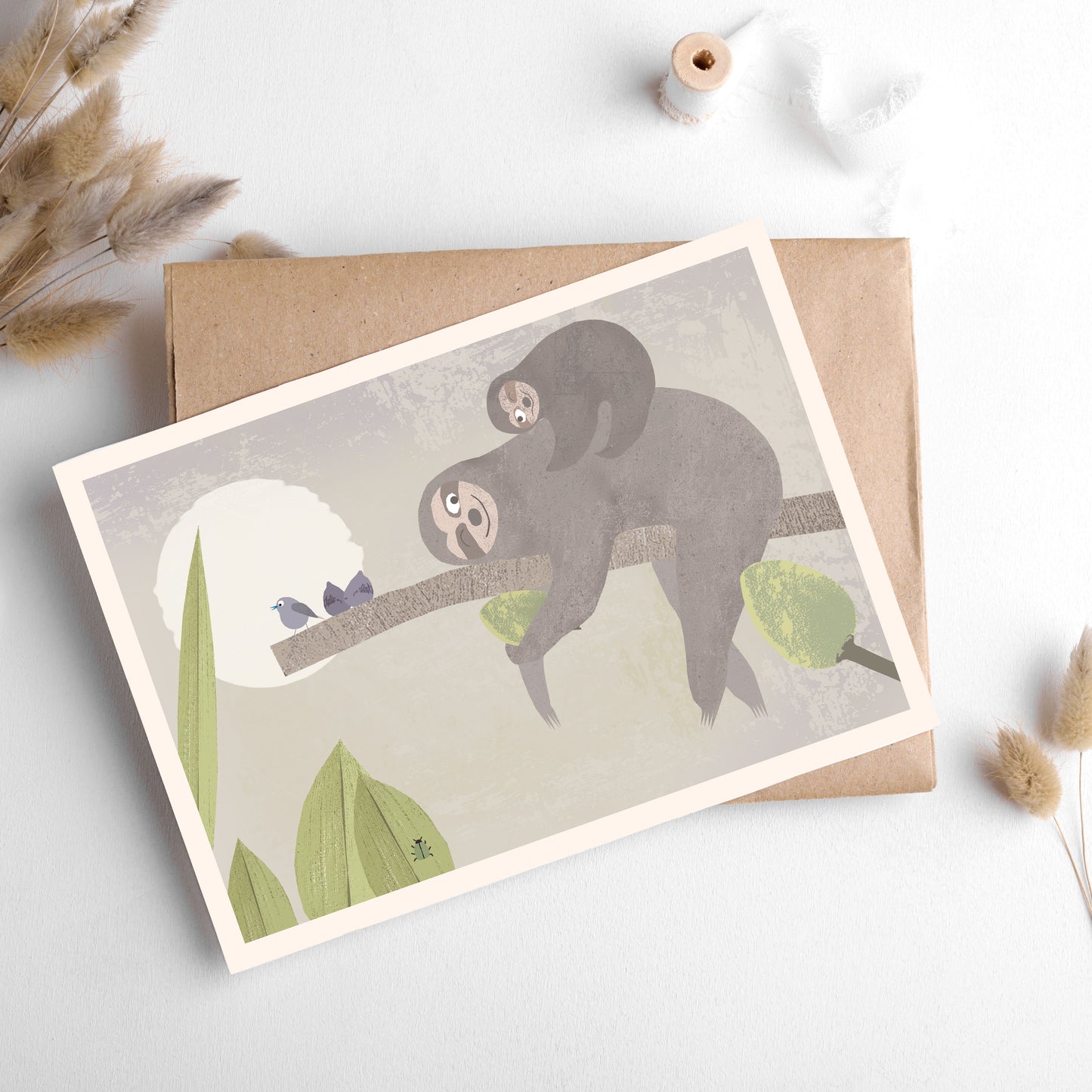 postkarte-faultier