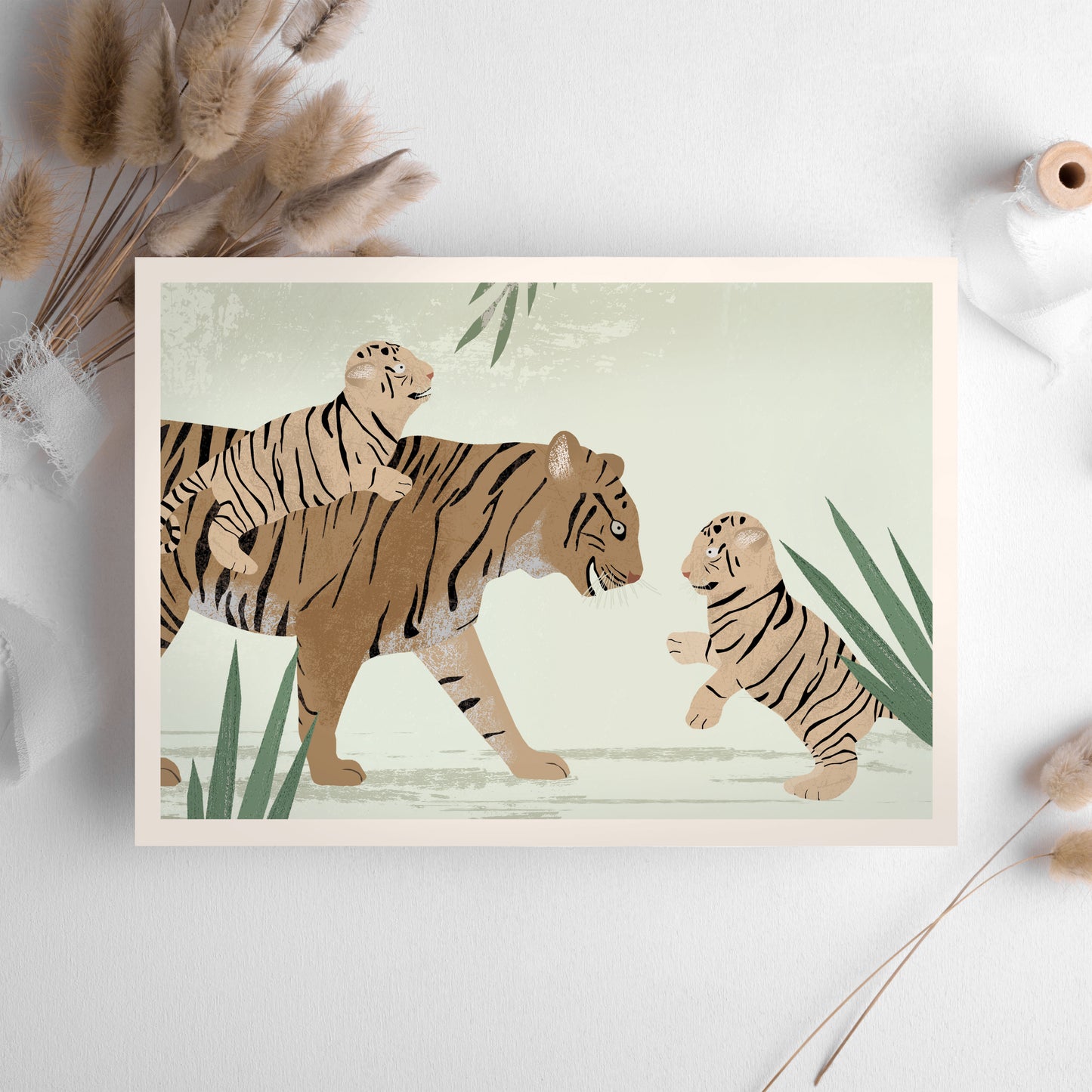 postkarte-tiger