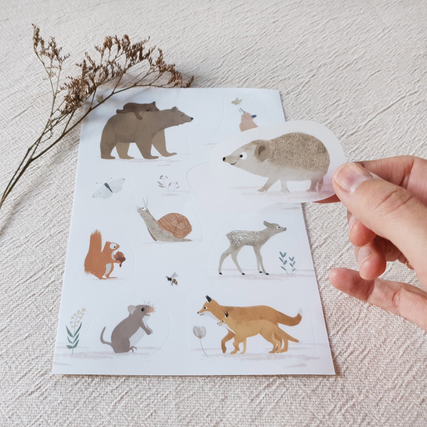 sticker-waldtiere