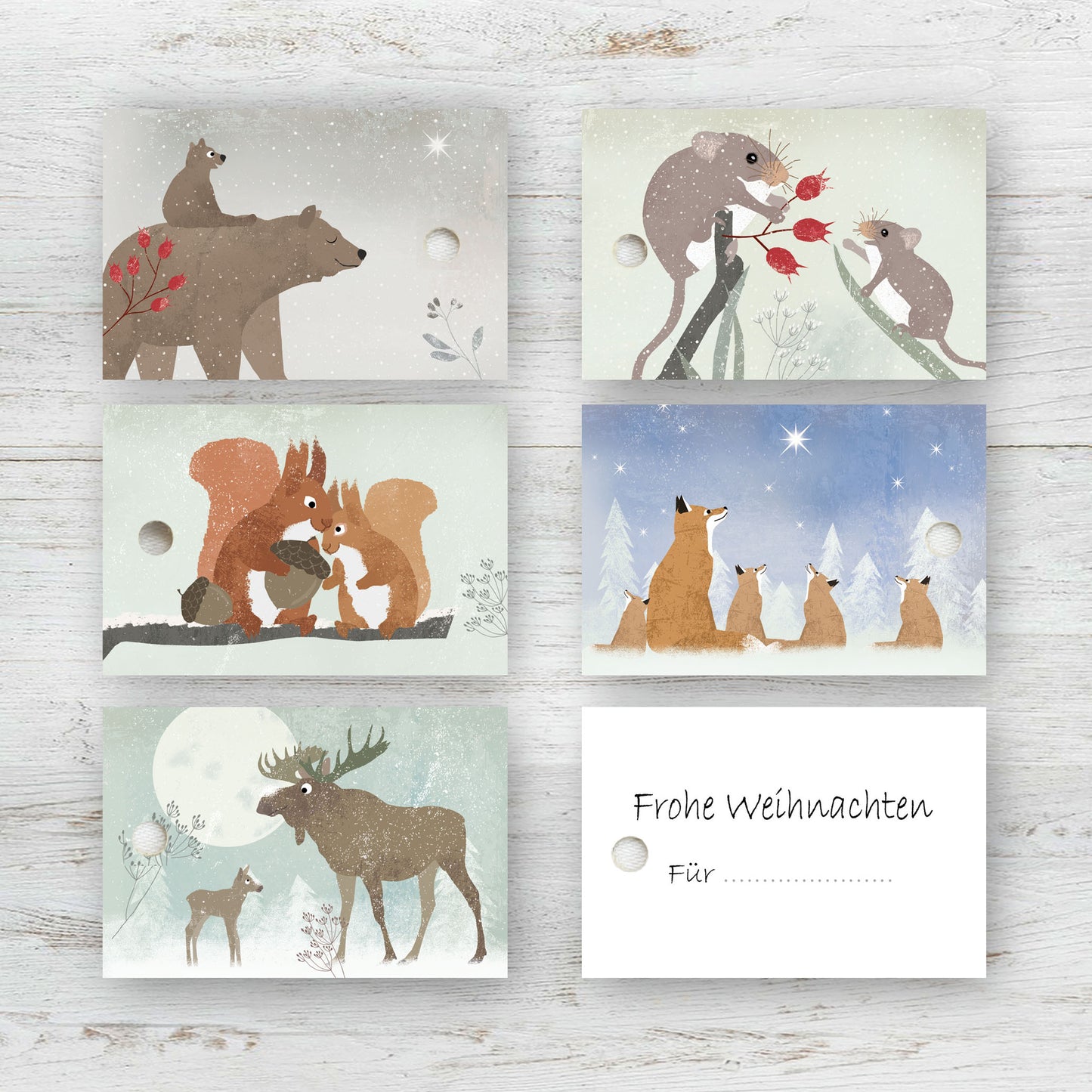 Geschenkanhänger Weihnachten