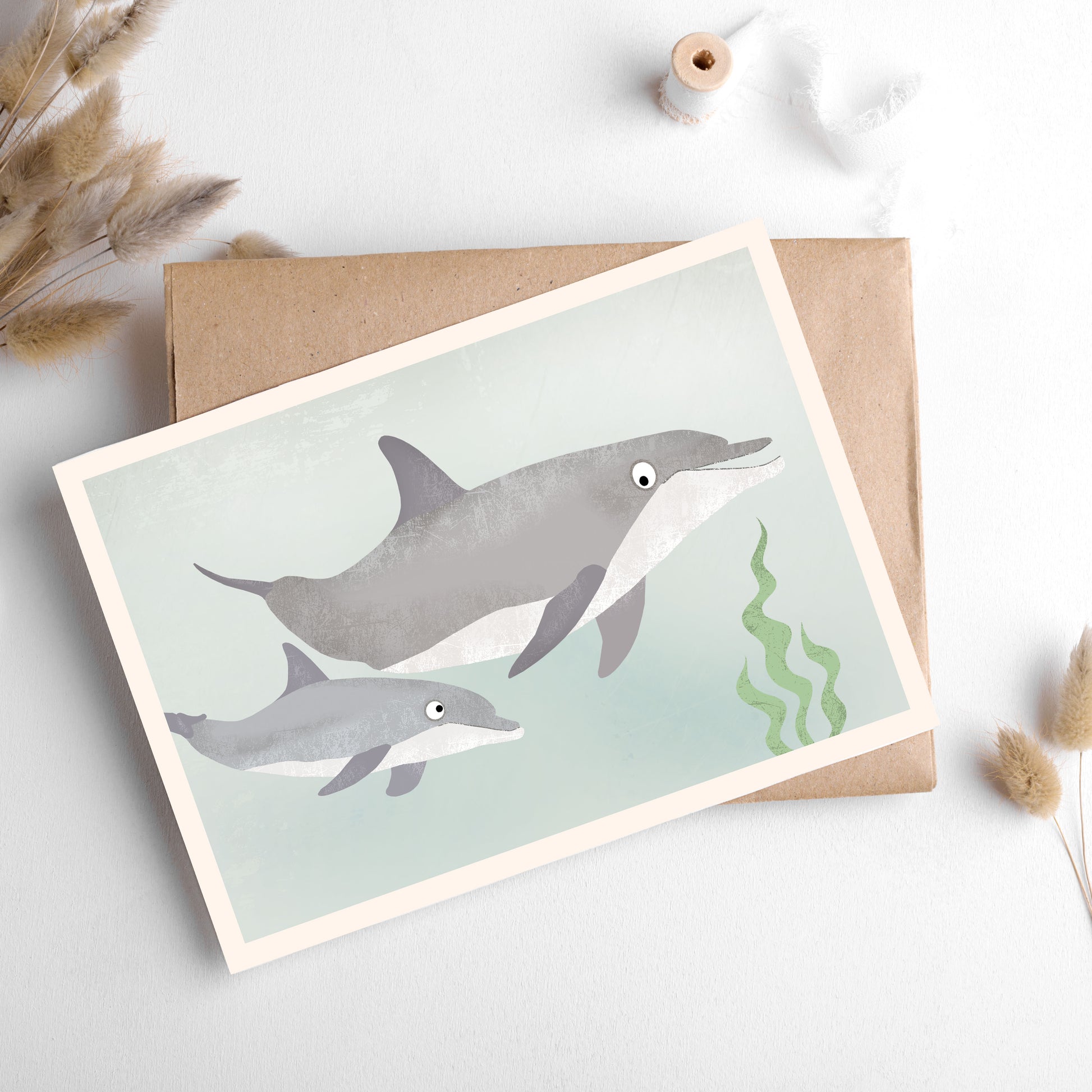 postkarte-delfin